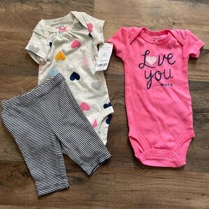 3 Piece Onesie Set